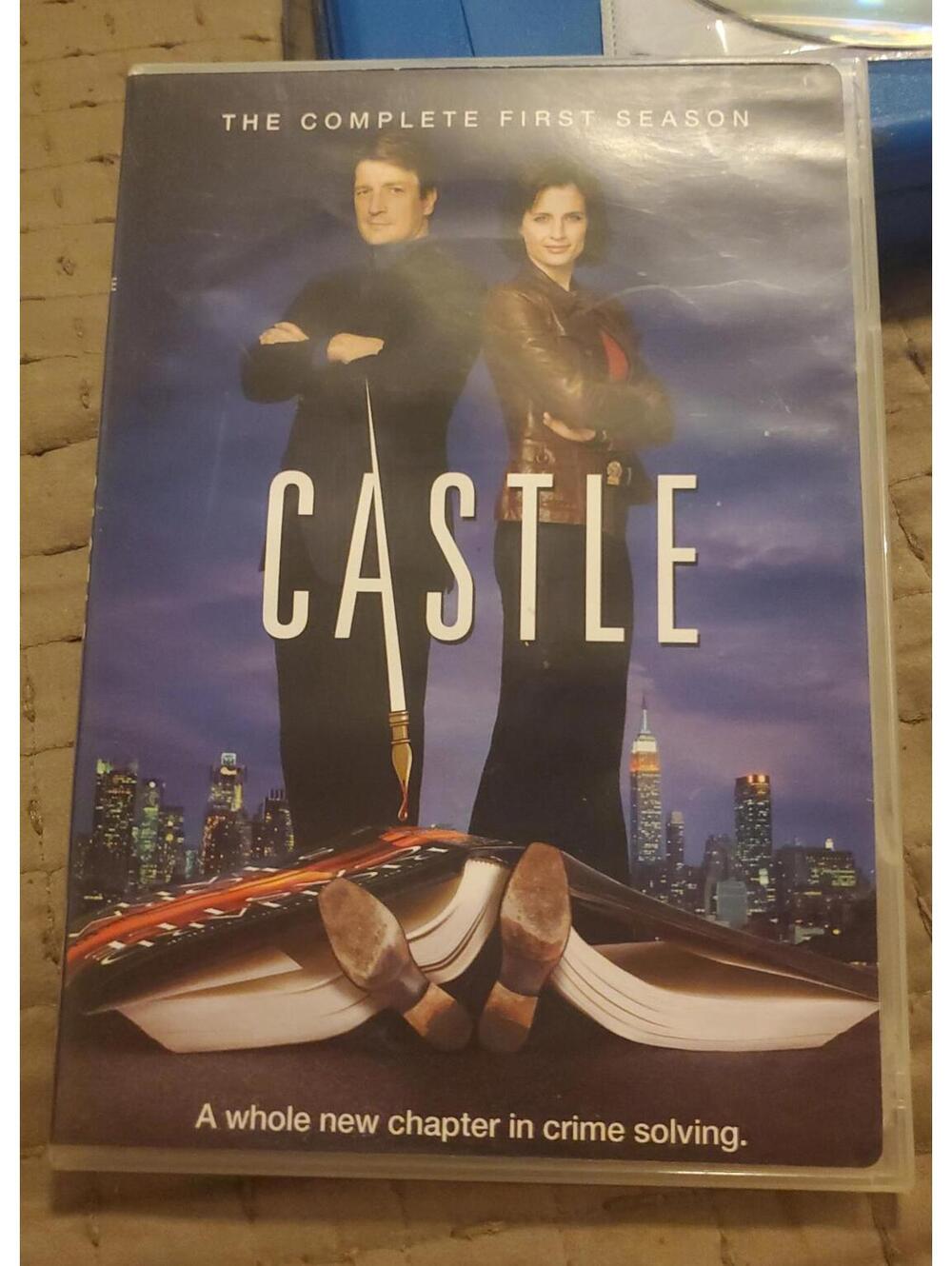 Castle First Season 1 DVD Box Set TV Show Nathan Fillion.